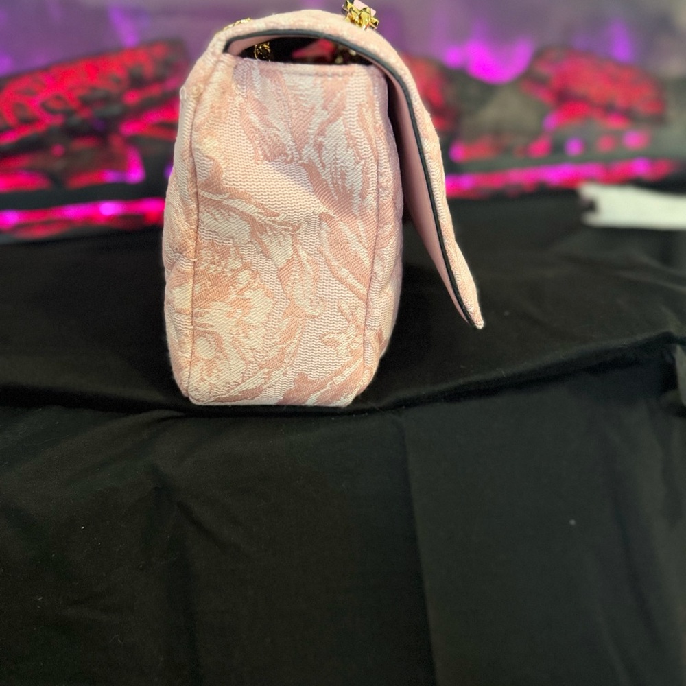 Versace Blush Pink Baroque Shoulder Bag NWT - Picture 4 of 10